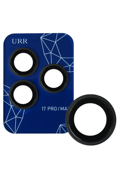 URR  iPhone 17 Pro Max Sapphire PVDSS Kamera Lens Koruyucu - Natural Grey ürün görseli 1