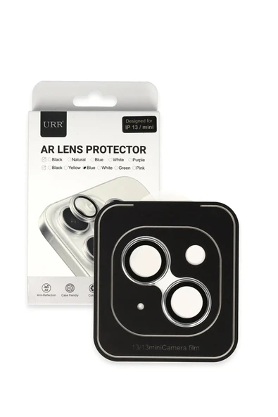 URR  iPhone 13 Titanium Alloy AR Kamera Lens Koruyucu - Gümüş ürün görseli 1