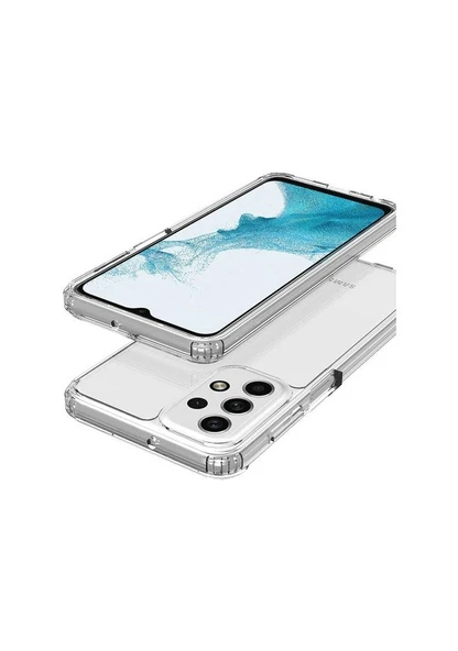 Abatech Samsung A32 Şeffaf Telefon Kılıfı - Resim 2