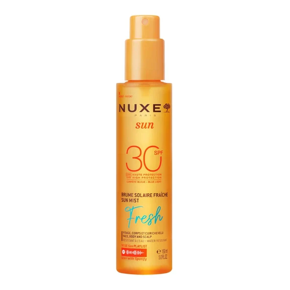 NUXE Sun Brume Solaire Fraiche Sun Mist SPF30 150 ml ürün görseli 1