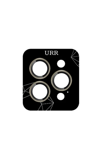 URR iPhone 16 Pro Max 3D PVD Dioxide Kamera Lens Koruyucu - Natural Grey ürün görseli 1
