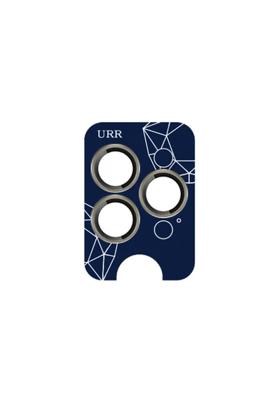 URR iPhone 16 Pro Max Sapphire PVDSS Kamera Lens Koruyucu - Natural Grey ürün görseli 1