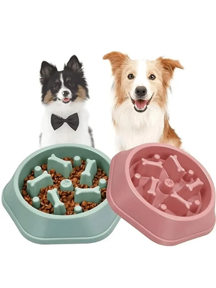 Mucit Home Köpek Mama Kabı Yavaş Besleyici Gıda Dağıtıcı Yavaş Yeme Köpek Mama Kabı ürün görseli 1