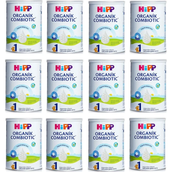 1 Organik Combiotic Bebek Sütü 350gr 12 Adet ürün görseli 1