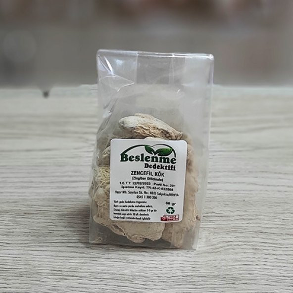 BESLENME DEDEKTİFİ Zencefil Kök (68 Gr) ürün görseli 1