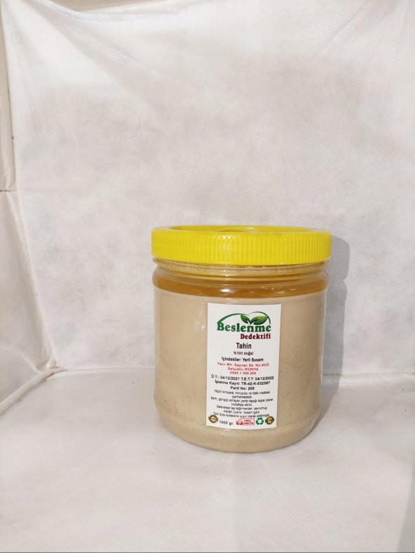 BESLENME DEDEKTİFİ Tahin 1Kg ürün görseli 1