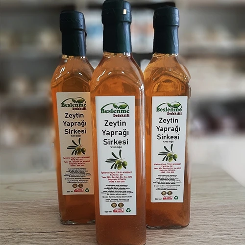 BESLENME DEDEKTİFİ Zeytin Yaprağı Sirkesi 500 Ml ürün görseli 1