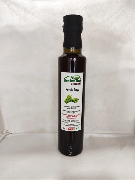 BESLENME DEDEKTİFİ Koruk Suyu 250 Ml ürün görseli 1