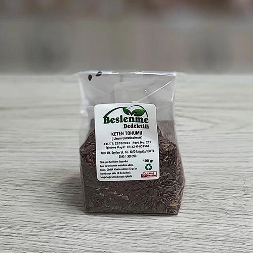 BESLENME DEDEKTİFİ Keten Tohumu (100 Gr) ürün görseli 1