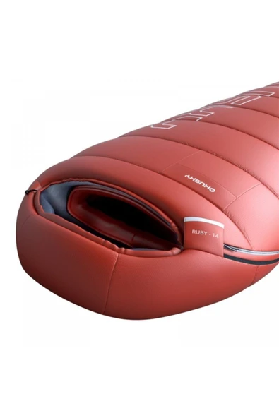 Husky Ruby -14c Kırmızı Uyku Tulumu - Resim 3