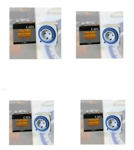 Cata CT-9180 3680W Zaman Ayarlı Mekanik Priz 4 LÜ PAKET ürün görseli 1