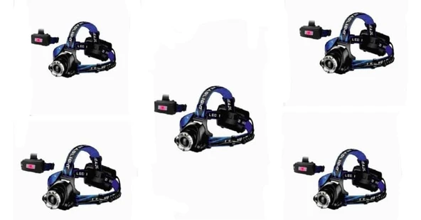 CATA CT-9123 LED KAFA FENERİ 5 Lİ PAKET ürün görseli 1