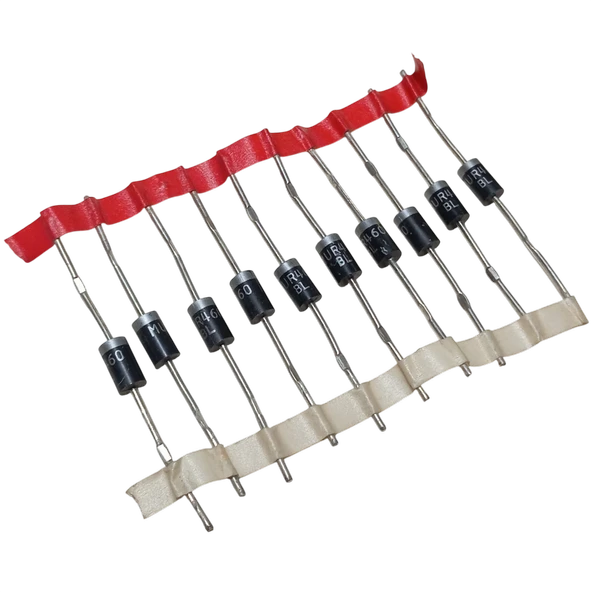 10 Adet MUR460 MUR 460 4A 600V DO-201 2 Pin Süper Hızlı Diyot 5x9mm ürün görseli 1