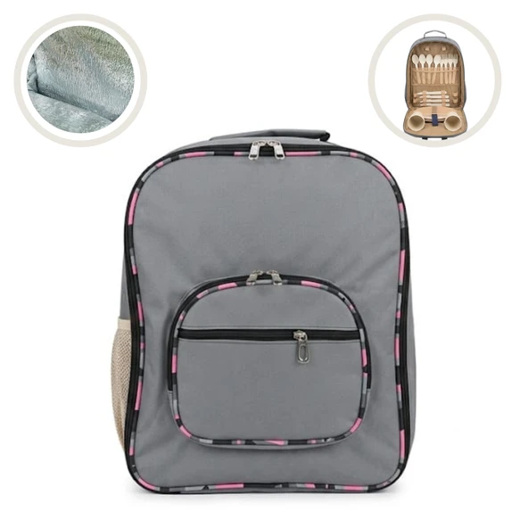 Termal Piknik Sırt Çantası 20 LT – İzolasyonlu Bölmeli Outdoor & Kamp Çantası ürün görseli 1