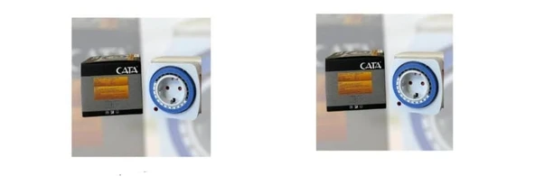 Cata CT-9180 3680W Zaman Ayarlı Mekanik Priz 2 Lİ PAKET ürün görseli 1