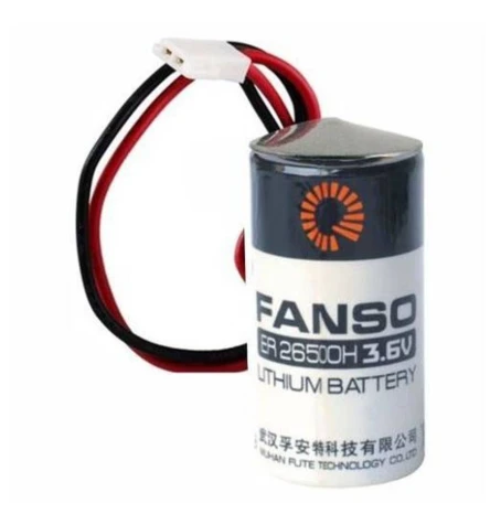 FANSO ER26500H Kablolu Konnektörlü (51005-2P) 3.6V Lithium Pil (Li-SOCL2) ürün görseli 1