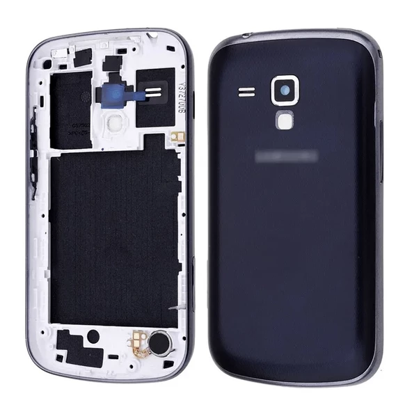 Samsung Galaxy S Duos S7562 Kasa Kapak - Siyah ürün görseli 1
