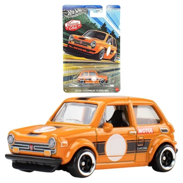 Hot Wheels VİNTAGE Arabalar Özel Seri PERSONNALISE 70 HONDA N600 JKY27 - HRT81 ürün görseli 1