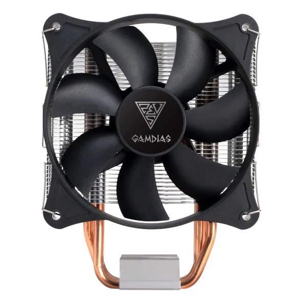 GAMDIAS BOREAS E1-410 MONO, 120mm, CPU  Kule Tipi Hava Soğutma, Doğrudan Temas Teknolojisine Sahip 4 adet Gelişmiş Bakır Isı Borusu (AMD AM4 ve INTEL Tüm işlemciler ile uyumlu) ürün görseli 1