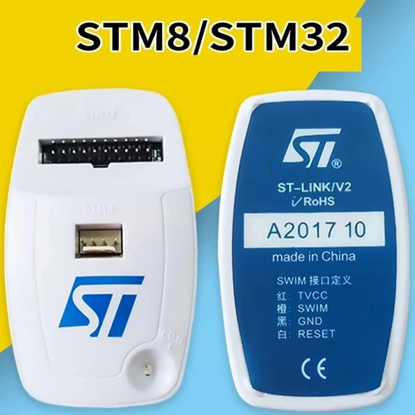 ST-LINK V2 STM8 STM32 Programlayıcı Debugger - Resim 6