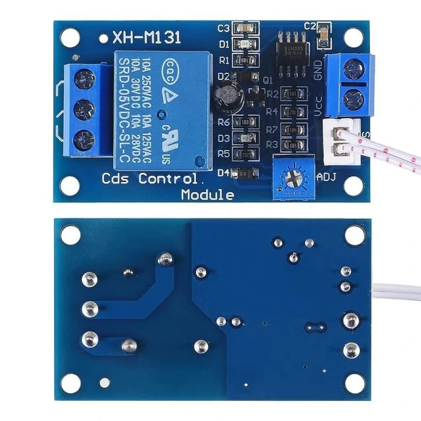 XH-M131 5V Ldr Işık Kontrollü Röle - Resim 7
