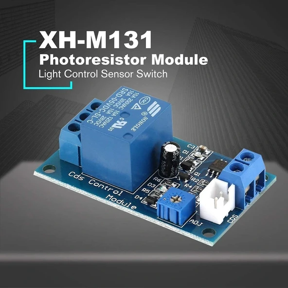 XH-M131 5V Ldr Işık Kontrollü Röle - Resim 8