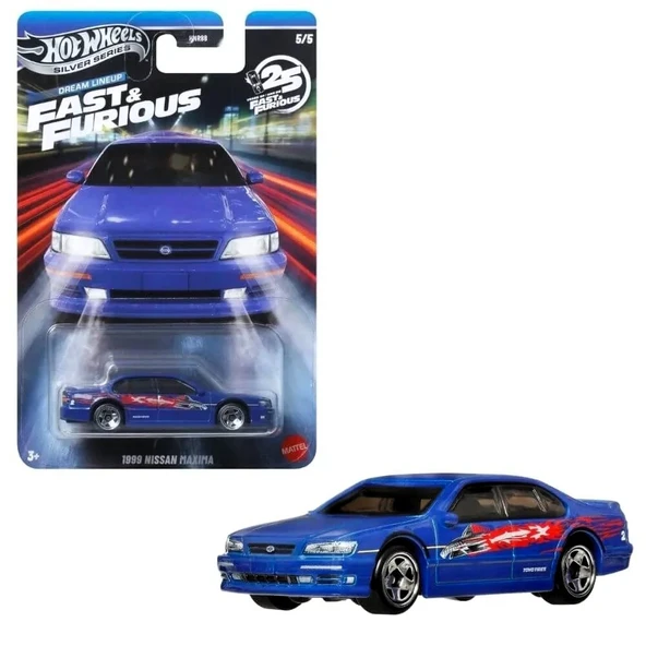 Hot Wheels Fast & Furious 1999 NSSAN MAXIMA JKX14 - HNR88 ürün görseli 1