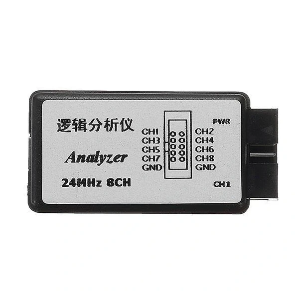 USB Lojik Analizör 24MHz 8 Kanal Logic Analyzer ürün görseli 1