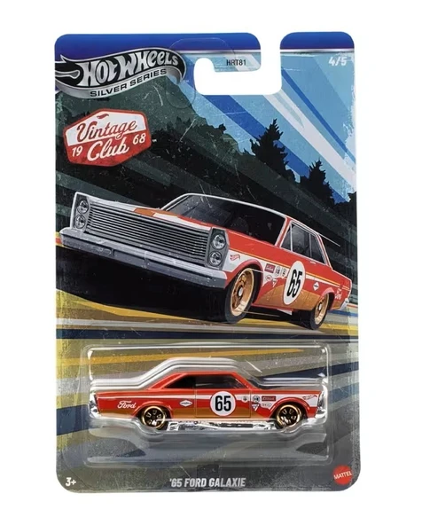 Hot Wheels VİNTAGE Arabalar Özel Seri  65 FORD GALAXIE JKY29 - HRT81 ürün görseli 1