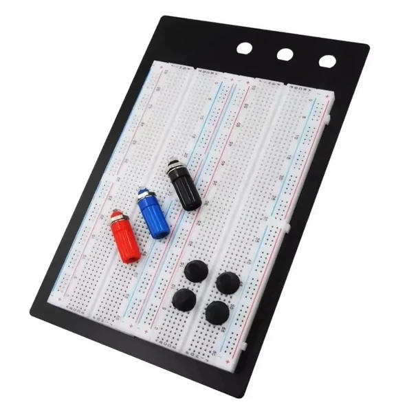 MB-104 1660 Pin Büyük Boy Breadboard - Resim 4