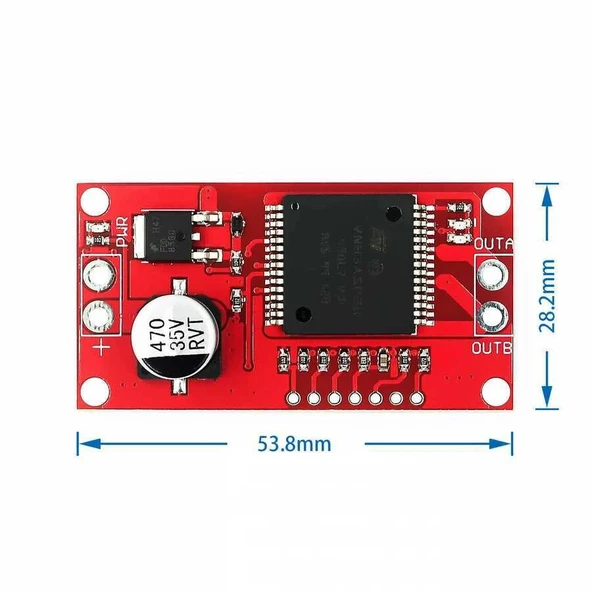 VNH2SP30 - 30A Mini Arduino Motor Sürücü - Resim 3
