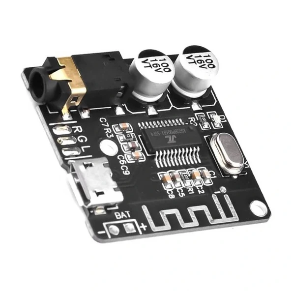 VHM-314 Bluetooth 5.0 Ses Müzik Mp3 Modülü Devre Kartı ürün görseli 1