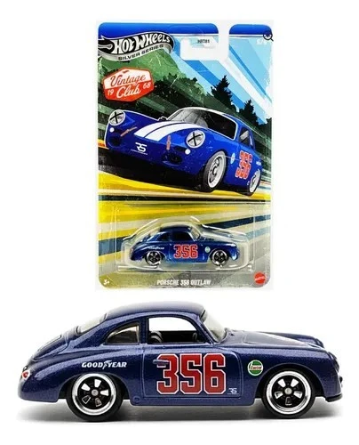 Hot Wheels VİNTAGE Arabalar Özel Seri PORSCHE 356 OUTLAW  JKY28 - HRT81 ürün görseli 1