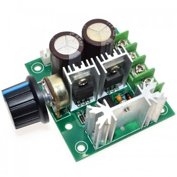 Pwm Dc Motor Sürücü Devresi 12V 40V 10A 400W ürün görseli 1