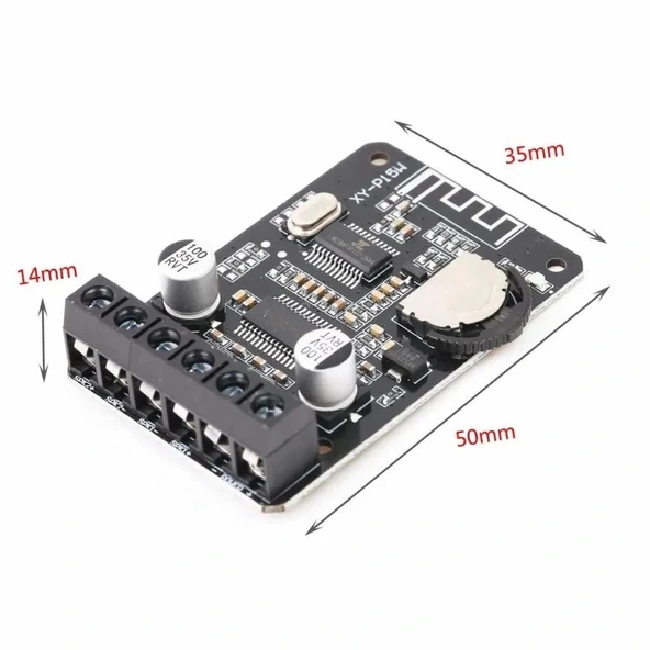 XY-P15W Bluetooth Amfi Devresi Amplifikatör Modülü - Resim 3