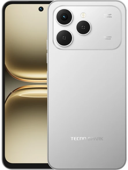 Tecno Spark 40 256GB 8+8 16GB Ram Titanyum Gri (Teşhir-Outlet) +1 Yıl Ek Garanti Hediyeli ürün görseli 1