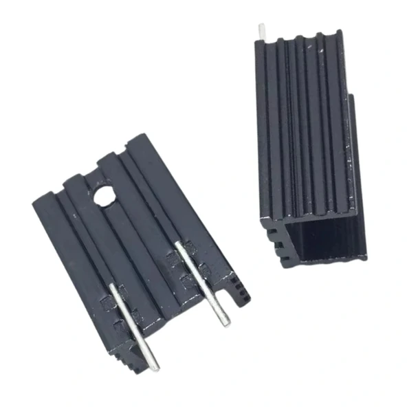 To-220 Metal Soğutucu Heatsink 15x10x20mm 2 Pin 1 Adet ürün görseli 1