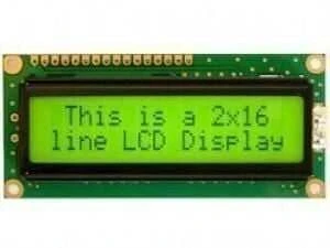2x16 LCD EKRAN - Yeşil - Resim 2