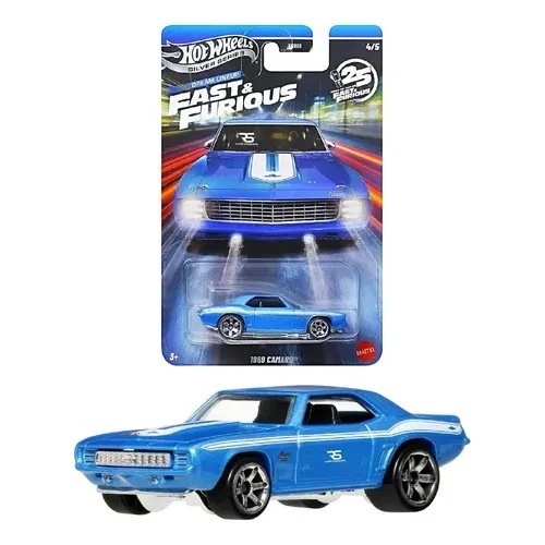 Hot Wheels Fast & Furious 1969 CAMARO JKX13 - HNR88 ürün görseli 1