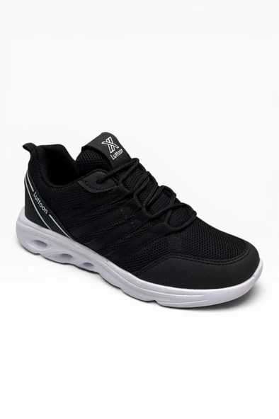 Luttoon 4138-26 Anorak Fashıon Kadın Sneaker Siyah Beyaz 36-39 ürün görseli 1