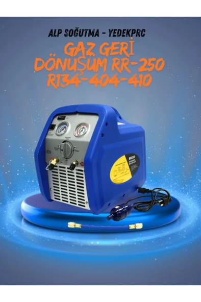 Artico  RR-250 GAZ GERİ DÖNÜŞÜM R134-404-410  -  01 01 037 ürün görseli 1