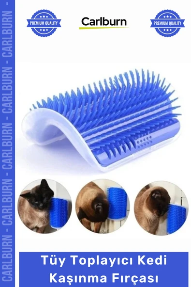 Özel Üretim Cat It Ergonomik Duvar Montajlı Pratik Masaj Etkili Tüy Toplayıcı Duvar Kedi Kaşınma Fırçası ürün görseli 1