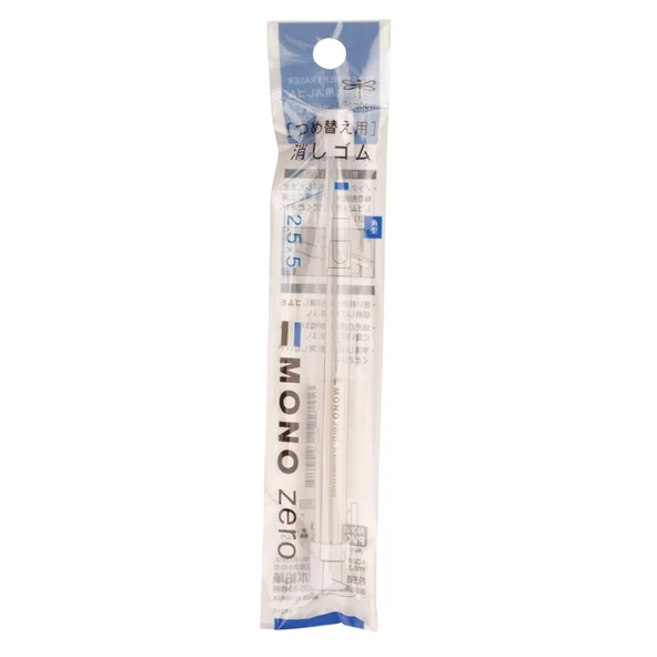 Tombow Mono Zero 2.5x5mm Kalem Silgi İçi 2 Adet Yassı Uç ürün görseli 1