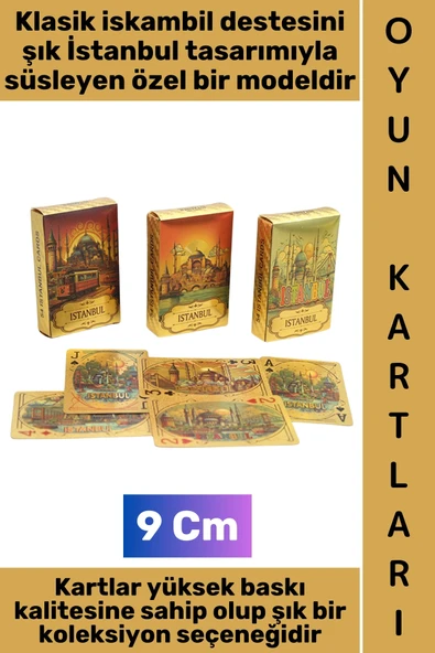 #Oyun Premium Kalite Kolay Yıpranmaz Suya Yırtılmaya Dayanıklı Koleksiyon Çok Şık Hatıra Hediyelik İstanbul Tasarımlı Kl ürün görseli 1