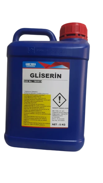 Gliserin 5 Kğ Bitkisel %99,5 Meltem Kimya Sanayi ürün görseli 1