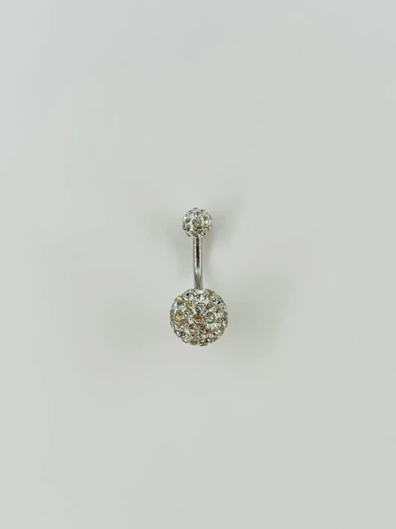 Disko Topu Göbek Piercing - Pg0001 ürün görseli 1