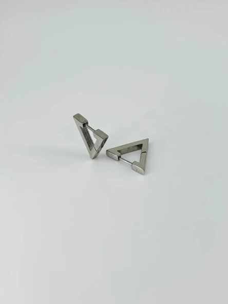 Rodyum   Çelik Erkek Küpe Çap (9 Mm) Kalınlık (3 Mm) - Ekp0019 ürün görseli 1