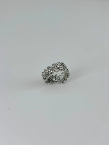 Ayarlanabilir Rodyum Pirinç Bijuteri Yüzük - Yz0148 ürün görseli 1