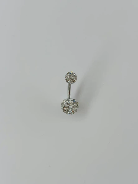 Disko Topu Göbek Piercing - Pg0018 ürün görseli 1