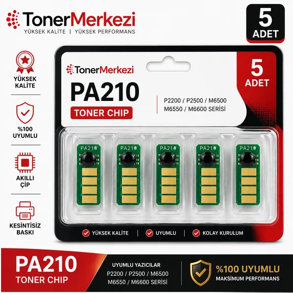 Pantum PA-210 Toner Çipi P2500, M6500, M6600 Serisi İçin ürün görseli 1